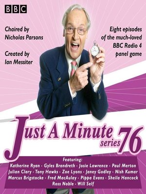 cover image of Just a Minute, Series 76